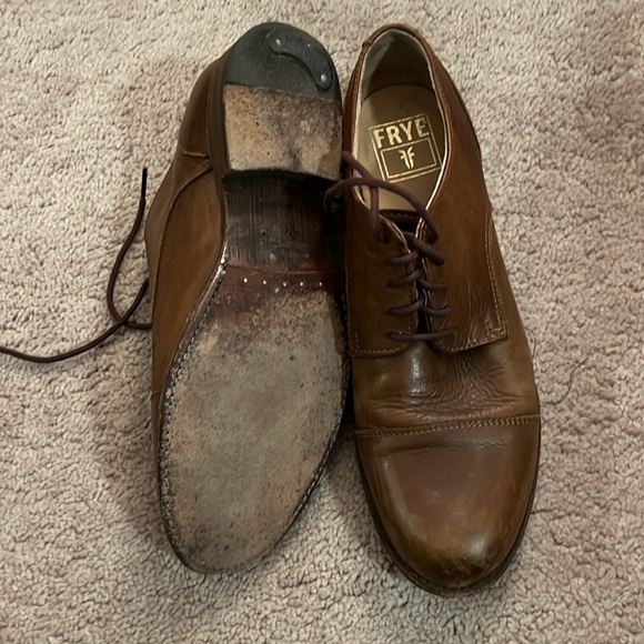 Frye Erin Cap Toe Derby Shoes size 10 - Picture 3 of 5